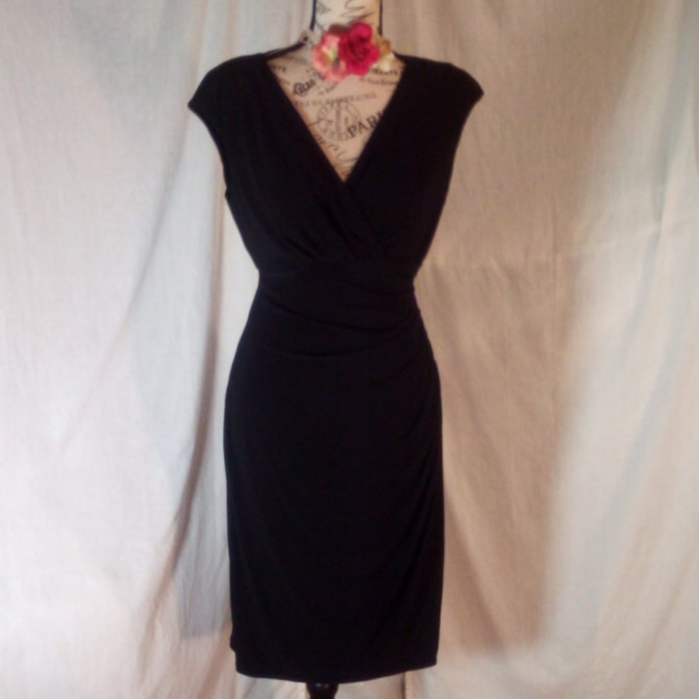 NWOT! LAUREN RALPH LAUREN DRESS BLACK DRESS 6